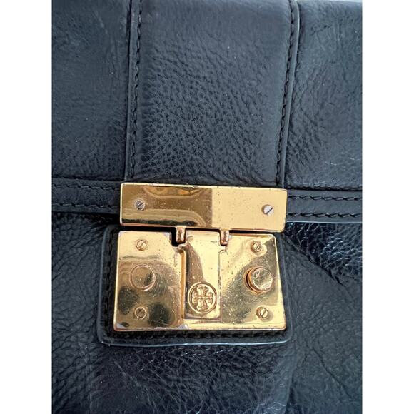 Vintage Tory Burch small crossbody leather early 2000s pre owned authentic - Picture 6 of 7